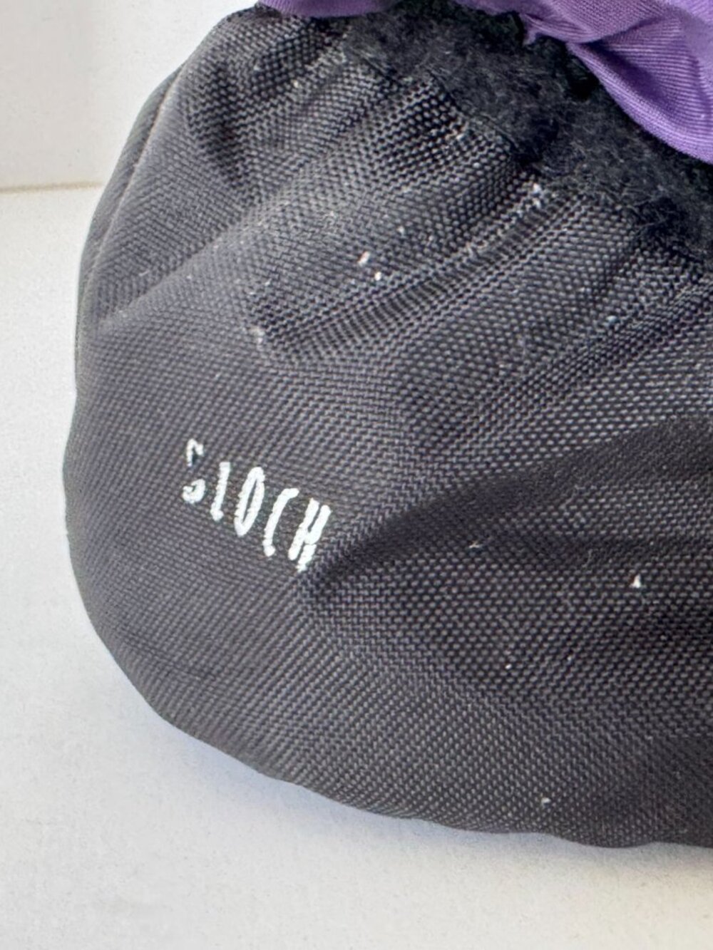 Bloch Warm Up Dance Booties Large Purple Black Boots Large 8 10 Ballet Dancing - Picture 8 of 13